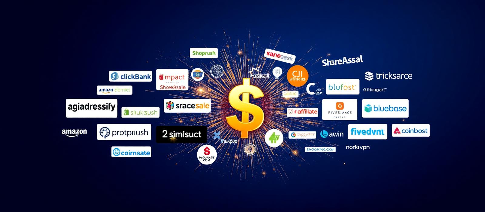 Brand Logo Montage 2 — original artwork from the Partner Brand Montages collection. This custom image was designed for the High Paying Links gallery to illustrate premium affiliate marketing links and recurring referral revenue share. It shows the look and feel used across the directory, where creators find Amazon Associates program and fintech affiliate revenue share listings. Ideal inspiration for newsletter monetization strategy and anyone wanting to earn passive income online with one place for every. Image Created by www.HighPayingLinks.com.