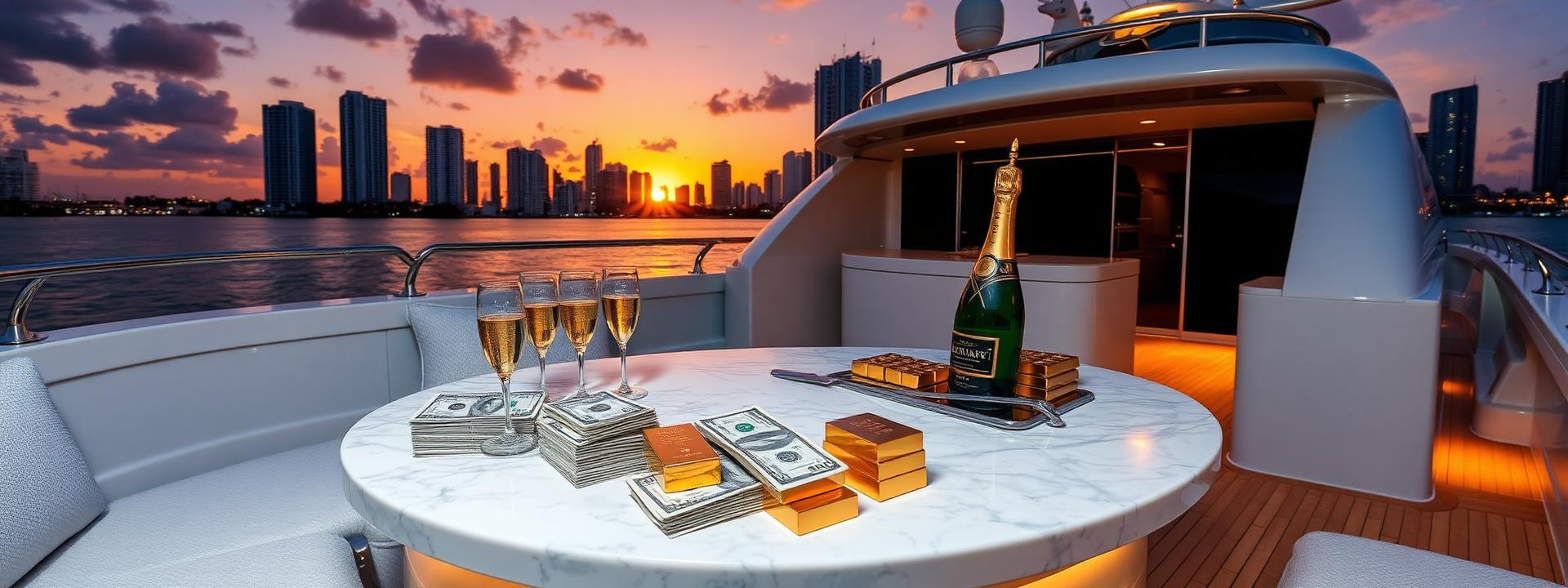 V109 — Superyacht party at sunset: champagne, cash, gold bars — wealth banner wealth-banner-109 (Luxury) illustrating make money online with affiliate links. A visual guide to hand picked affiliate link directory that help creators make money online through partner referral program rewards. Featured on the High Paying Links directory of premium affiliate marketing links, Amazon affiliate storefront links, ClickBank digital product marketplace, and ClickBank affiliate offers offers. Perfect for newsletter monetization strategy, podcast sponsor and affiliate income, and content creator monetization looking to monetize your website traffic. Explore VPN partner program bounties, credit card affiliate CPA payouts, and insurance lead referral bonuses alongside classic Amazon affiliate storefront links inventory. Every listing is a one place for every high paying link Make Money Online with www.HighPayingLinks.com.