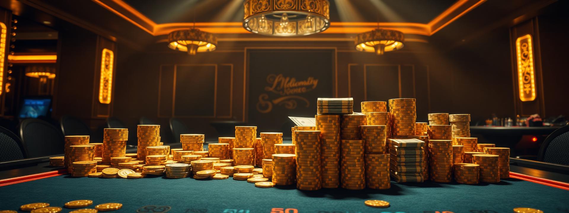 V132 — Luxury casino table: gold chips, $100 stacks, coins — wealth banner wealth-banner-132 (Luxury) illustrating make money online with affiliate links. A visual guide to high value affiliate links that help creators earn passive income online through generous referral bounty payouts. Featured on the High Paying Links directory of highest paying affiliate programs, ClickBank digital product marketplace, ClickBank affiliate offers, and ShareASale merchant network offers. Perfect for influencer income streams, TikTok creator affiliate revenue, and YouTube description affiliate links looking to turn website clicks into cash. Explore fintech affiliate revenue share, AI tools affiliate program, and e-commerce affiliate storefront alongside classic ClickBank digital product marketplace inventory. Every listing is a the smart creator's affiliate toolkit focused on flat rate Make Money Online with www.HighPayingLinks.com.