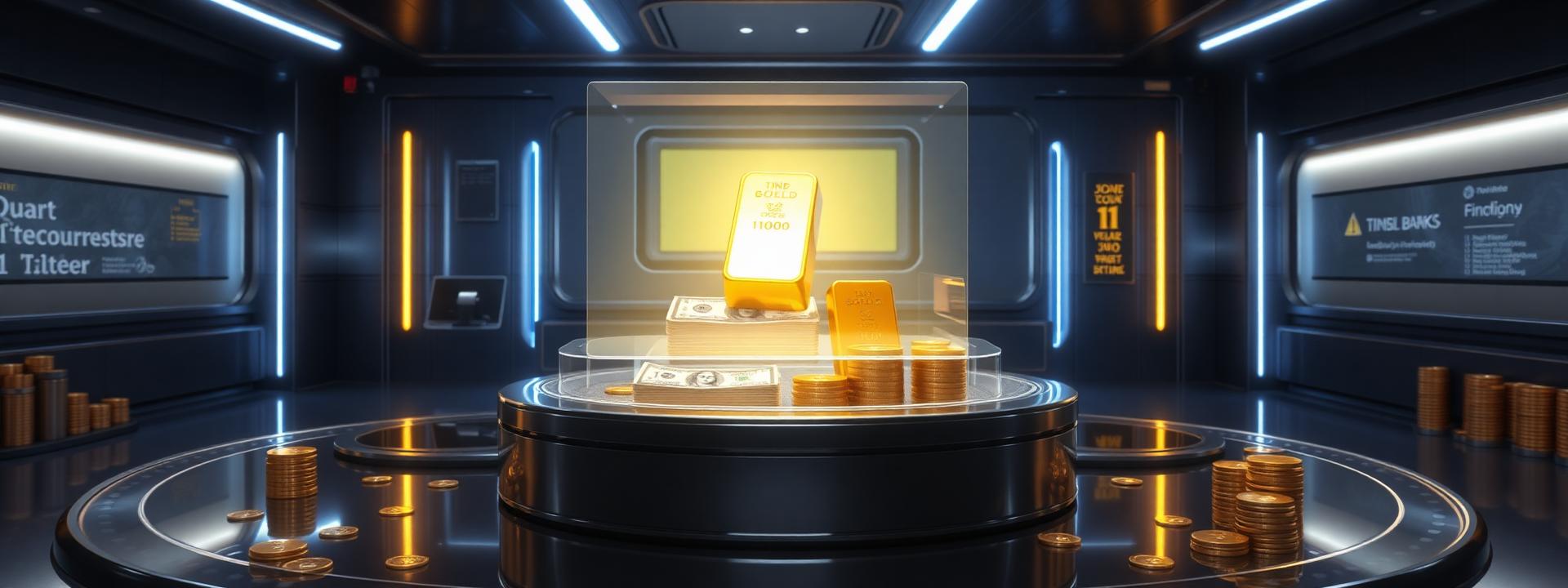 V137 — Futuristic bank teller counter: gold tray, cash, coins, holograms — wealth banner wealth-banner-137 (Futuristic) illustrating make money online with affiliate links. A visual guide to highest paying affiliate programs that help creators turn website clicks into cash through lifetime referral commissions. Featured on the High Paying Links directory of high value affiliate links, ClickBank affiliate offers, ShareASale merchant network, and Impact.com partnerships network offers. Perfect for Instagram bio link money, blogger affiliate income, and newsletter monetization strategy looking to earn passive income online. Explore SaaS affiliate program payouts, web hosting affiliate commissions, and VPN partner program bounties alongside classic ClickBank affiliate offers inventory. Every listing is a link farm curation done right focused on partner referral program rewards Make Money Online with www.HighPayingLinks.com.