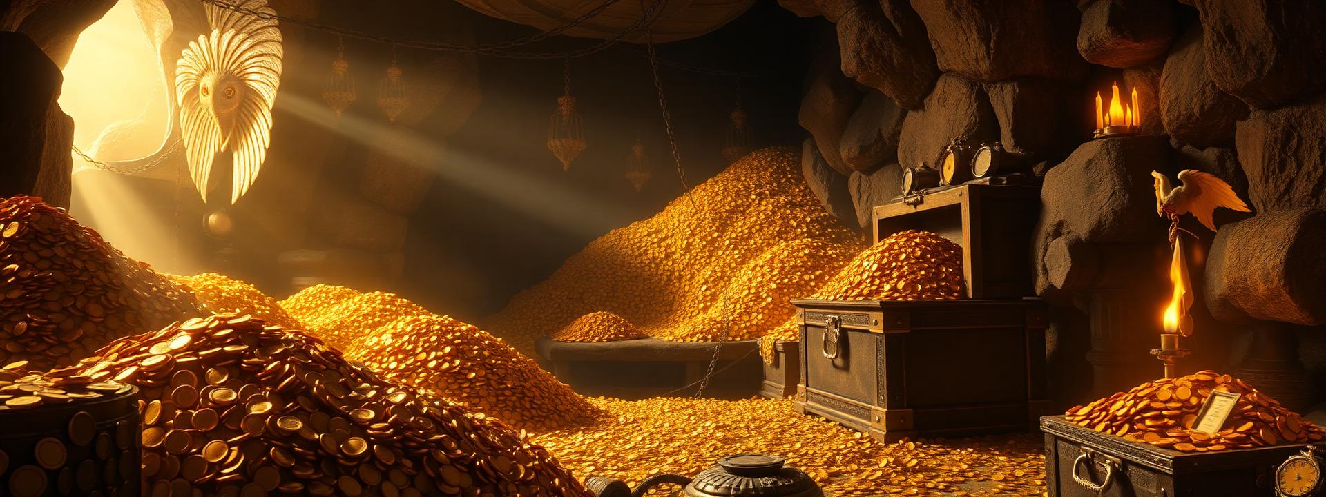 V25 — Fantasy treasure vault: mountains of gold coins — wealth banner wealth-banner-25 (Treasure) illustrating make money online with affiliate links. A visual guide to hand picked affiliate link directory that help creators make money online through partner referral program rewards. Featured on the High Paying Links directory of premium affiliate marketing links, Awin global affiliate marketplace, Amazon Associates program, and Amazon affiliate storefront links offers. Perfect for content creator monetization, influencer income streams, and TikTok creator affiliate revenue looking to monetize your website traffic. Explore insurance lead referral bonuses, fintech affiliate revenue share, and AI tools affiliate program alongside classic Awin global affiliate marketplace inventory. Every listing is a one place for every high paying link focused on recurring Make Money Online with www.HighPayingLinks.com.