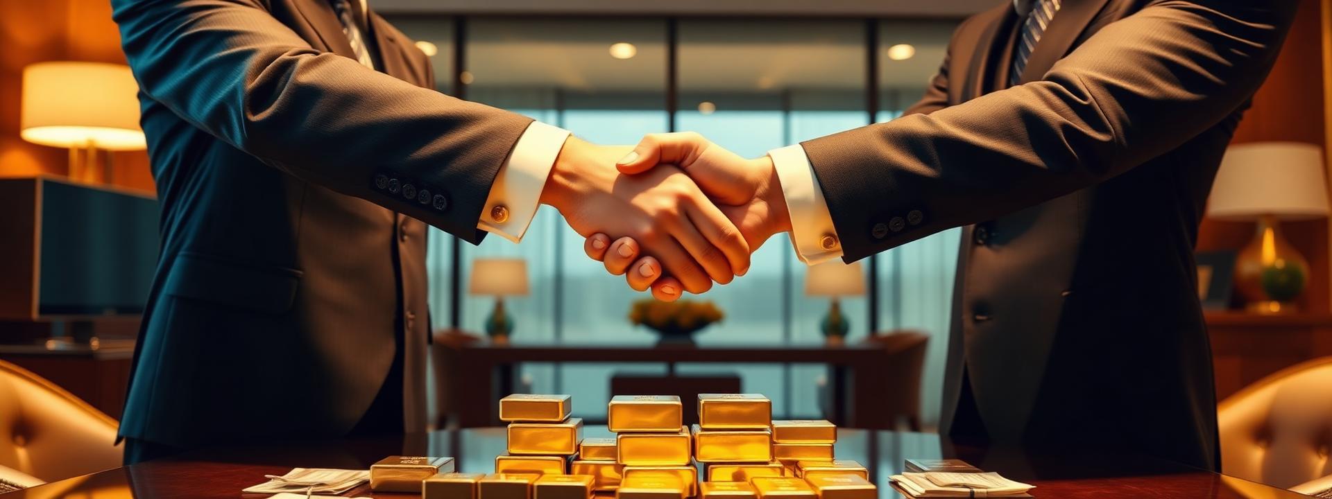 V26 — Luxury handshake over gold bars in office — wealth banner wealth-banner-26 (Business) illustrating make money online with affiliate links. A visual guide to hand picked affiliate link directory that help creators make money online through partner referral program rewards. Featured on the High Paying Links directory of premium affiliate marketing links, ClickBank affiliate offers, ShareASale merchant network, and Impact.com partnerships network offers. Perfect for content creator monetization, influencer income streams, and TikTok creator affiliate revenue looking to monetize your website traffic. Explore insurance lead referral bonuses, fintech affiliate revenue share, and AI tools affiliate program alongside classic ClickBank affiliate offers inventory. Every listing is a one place for every high paying link focused on recurring referral revenue share Make Money Online with www.HighPayingLinks.com.