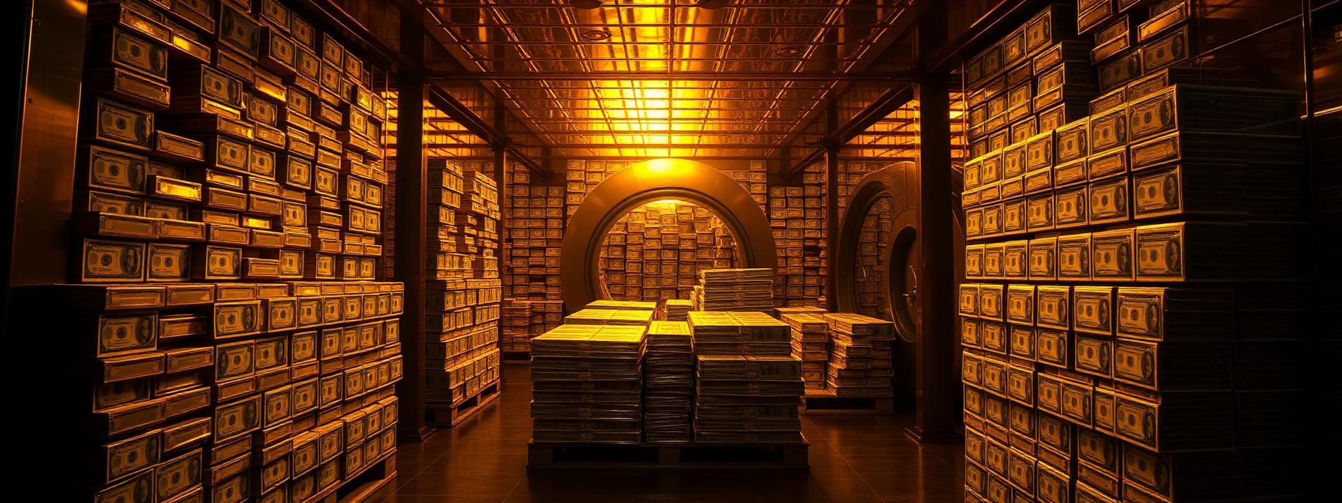 V8 — Bank vault interior: rows of gold + cash pallets — wealth banner wealth-banner-8 (Business) illustrating make money online with affiliate links. A visual guide to best affiliate links on the web that help creators build a full time online income through recurring referral revenue share. Featured on the High Paying Links directory of top converting affiliate offers, Awin global affiliate marketplace, Amazon Associates program, and Amazon affiliate storefront links offers. Perfect for content creator monetization, influencer income streams, and TikTok creator affiliate revenue looking to earn recurring monthly commissions. Explore insurance lead referral bonuses, fintech affiliate revenue share, and AI tools affiliate program alongside classic Awin global affiliate marketplace inventory. Every listing is a the ultimate affiliate link Make Money Online with www.HighPayingLinks.com.