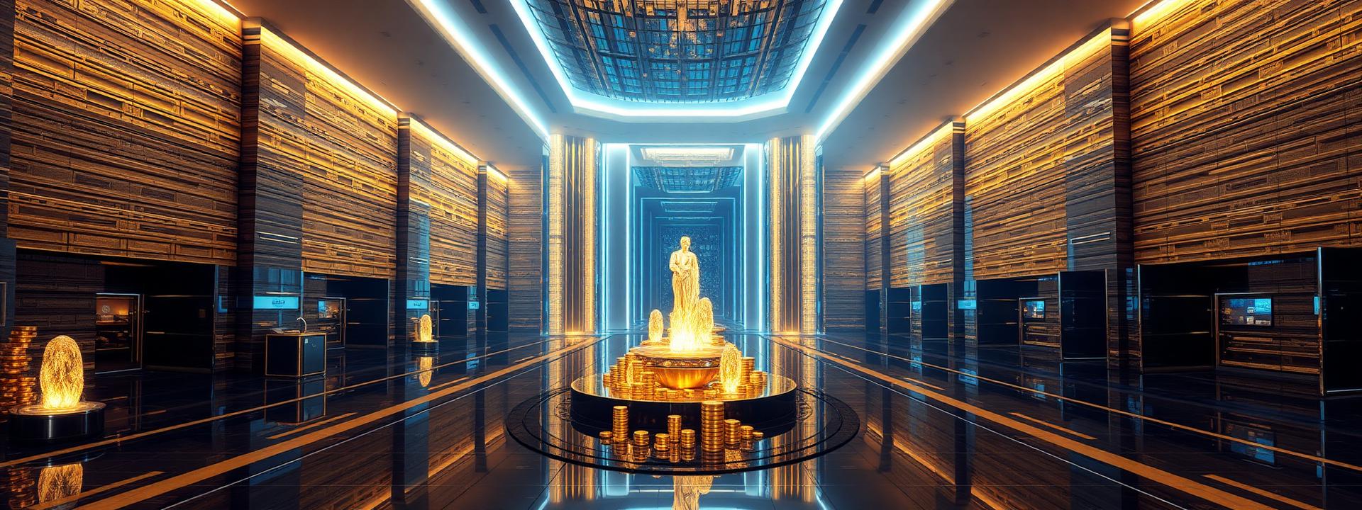 V91 — Modern futuristic corporate lobby with gold walls + cash + coins — wealth banner wealth-banner-91 (3D Business) illustrating make money online with affiliate links. A visual guide to hand picked affiliate link directory that help creators make money online through partner referral program rewards. Featured on the High Paying Links directory of premium affiliate marketing links, Impact.com partnerships network, CJ Affiliate publisher network, and Rakuten Advertising affiliate deals offers. Perfect for Instagram bio link money, blogger affiliate income, and newsletter monetization strategy looking to monetize your website traffic. Explore SaaS affiliate program payouts, web hosting affiliate commissions, and VPN partner program bounties alongside classic Impact.com partnerships network inventory. Every listing is a one place for every high paying Make Money Online with www.HighPayingLinks.com.